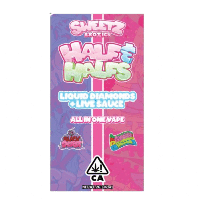 sweetz exotics half and halfs 2g