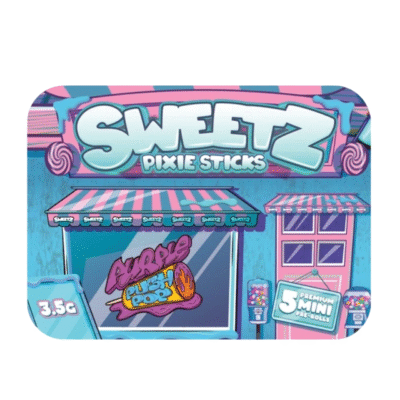 sweetz pixie sticks purple push pop